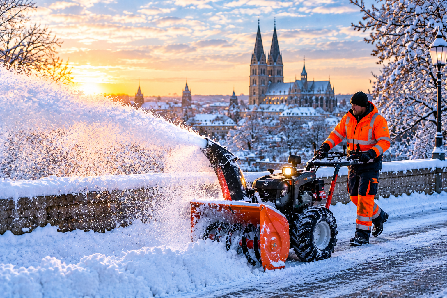 Winterprofi: Winterdienst und Streusalz aus einer Hand